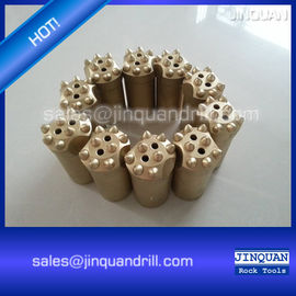 China 34mm 8 buttons 12 degree rock drilling tapered button bits supplier