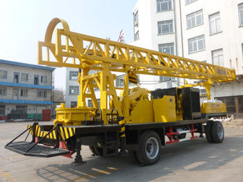 China BZCT400SZ/BZT400SZ/BZCT400/BZT400 400m trailer type diesel rotary water well drilling rig supplier