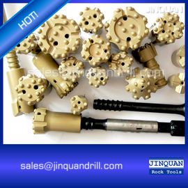 China T60 threaded rock drilling tools - drill bit, drill rod, shank adaptors &amp; coupling sleeves supplier