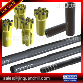China Drilling accessories T51 MF rod for I.R. ECM-690 hydraulic drill with carousel rod changer supplier