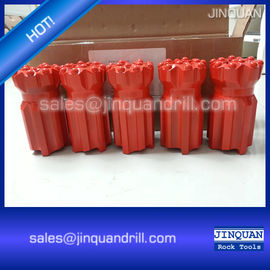 T38 3&quot; threaded button bits 76mm retrac drop center spherical buttons supplier