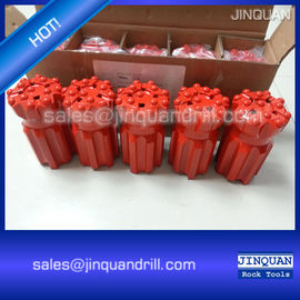 T38 3&quot; threaded button bits 76mm retrac drop center spherical buttons supplier
